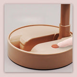 Maxbell Mini Fan Toy Festive Celebration Three Speed Wind Settings Folded Adjustable Brown