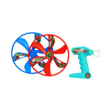 Maxbell Pull Cord Flying Disc Toy Portable Creative Funny for Family Girls Boys Kids