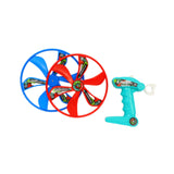 Maxbell Pull Cord Flying Disc Toy Portable Creative Funny for Family Girls Boys Kids