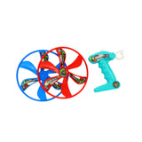 Maxbell Pull Cord Flying Disc Toy Portable Creative Funny for Family Girls Boys Kids