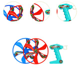 Maxbell Pull Cord Flying Disc Toy Portable Creative Funny for Family Girls Boys Kids