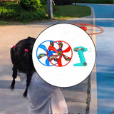 Maxbell Pull Cord Flying Disc Toy Portable Creative Funny for Family Girls Boys Kids