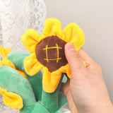 Maxbell Plush Flowers Doll Creative Flowers Toy for Anniversaries sunflower