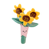 Maxbell Plush Flowers Doll Creative Flowers Toy for Anniversaries sunflower