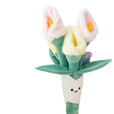 Maxbell Plush Flowers Doll Creative Flowers Toy for Anniversaries calla lily