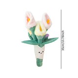 Maxbell Plush Flowers Doll Creative Flowers Toy for Anniversaries calla lily