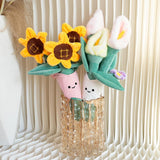 Maxbell Plush Flowers Doll Creative Flowers Toy for Anniversaries calla lily