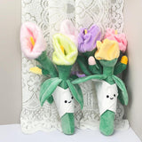 Maxbell Plush Flowers Doll Creative Flowers Toy for Anniversaries calla lily