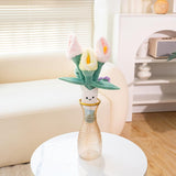 Maxbell Plush Flowers Doll Creative Flowers Toy for Anniversaries calla lily