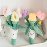 Maxbell Plush Flowers Doll Creative Flowers Toy for Anniversaries calla lily