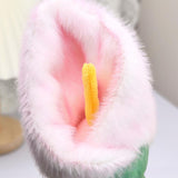 Maxbell Plush Flowers Doll Creative Flowers Toy for Anniversaries calla lily