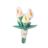 Maxbell Plush Flowers Doll Creative Flowers Toy for Anniversaries calla lily