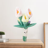 Maxbell Plush Flowers Doll Creative Flowers Toy for Anniversaries calla lily