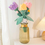 Maxbell Plush Flowers Doll Creative Flowers Toy for Anniversaries bluebells