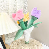 Maxbell Plush Flowers Doll Creative Flowers Toy for Anniversaries bluebells