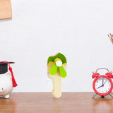 Maxbell Handheld Fan Cartoon Hand Press Portable Mini Fan Random Color Favors