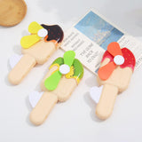 Maxbell Handheld Fan Cartoon Hand Press Portable Mini Fan Random Color Favors