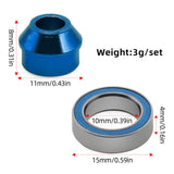 Maxbell Bearing Adapter Rust Resistant Easy Installation High Performance Heavy Duty Blue