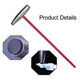 Maxbell Small Hammer for Crafts Hand Tool for Woodworking Jewelry Making Instruments Red