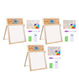 Maxbell Kids Art Easel Double Sided Educational Toy Writing Painting Sketch for Kids English