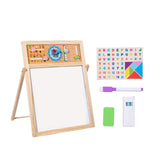 Maxbell Kids Art Easel Double Sided Educational Toy Writing Painting Sketch for Kids English