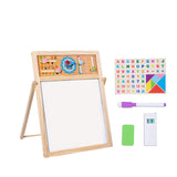 Maxbell Kids Art Easel Double Sided Educational Toy Writing Painting Sketch for Kids English