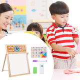 Maxbell Kids Art Easel Double Sided Educational Toy Writing Painting Sketch for Kids English