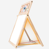 Maxbell Kids Art Easel Double Sided Educational Toy Writing Painting Sketch for Kids Arabic