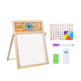 Maxbell Kids Art Easel Double Sided Educational Toy Writing Painting Sketch for Kids Arabic