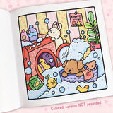 Maxbell Coloring Book 21x21cm for Friends, Family for Holiday Anniversaries Birthday