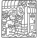 Maxbell Coloring Book 21x21cm for Friends, Family for Holiday Anniversaries Birthday