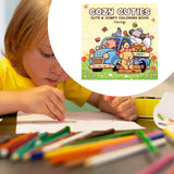 Maxbell Coloring Book 21x21cm for Friends, Family for Holiday Anniversaries Birthday