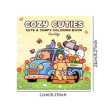 Maxbell Coloring Book 21x21cm for Friends, Family for Holiday Anniversaries Birthday