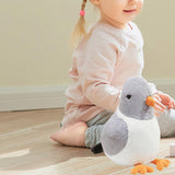 Maxbell Pigeon Plush Toy Collection Creative Ornament Stuffed Animal for Sofa Adults Grey