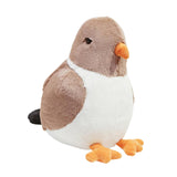 Maxbell Pigeon Plush Toy Collection Creative Ornament Stuffed Animal for Sofa Adults Brown
