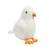 Maxbell Pigeon Plush Toy Collection Creative Ornament Stuffed Animal for Sofa Adults White
