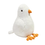 Maxbell Pigeon Plush Toy Collection Creative Ornament Stuffed Animal for Sofa Adults White