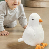 Maxbell Pigeon Plush Toy Collection Creative Ornament Stuffed Animal for Sofa Adults White