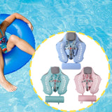 Maxbell Baby Swimming Float Swimming Trainer Water Toy Summer Swimming Hoop for Kids Blue