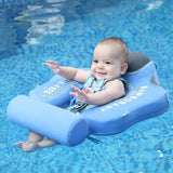 Maxbell Baby Swimming Float Swimming Trainer Water Toy Summer Swimming Hoop for Kids Blue