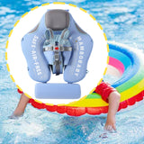 Maxbell Baby Swimming Float Swimming Trainer Water Toy Summer Swimming Hoop for Kids Blue