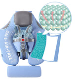 Maxbell Baby Swimming Float Swimming Trainer Water Toy Summer Swimming Hoop for Kids Blue