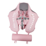 Maxbell Baby Swimming Float Swimming Trainer Water Toy Summer Swimming Hoop for Kids Pink