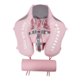 Maxbell Baby Swimming Float Swimming Trainer Water Toy Summer Swimming Hoop for Kids Pink