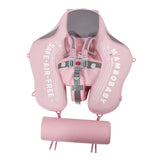 Maxbell Baby Swimming Float Swimming Trainer Water Toy Summer Swimming Hoop for Kids Pink