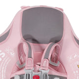 Maxbell Baby Swimming Float Swimming Trainer Water Toy Summer Swimming Hoop for Kids Pink