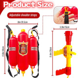 Maxbell Firefighter Water Sprayer Firefighter Backpack Water Toy for Pool Water Park