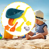Maxbell Kids Beach Toy Set Travel Lightweight Birthday Gifts Portable Park Sand Toys