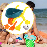 Maxbell Kids Beach Toy Set Travel Lightweight Birthday Gifts Portable Park Sand Toys