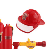 Maxbell Firefighter Water Spray Toy Set Children Playset for Pool Party Beach